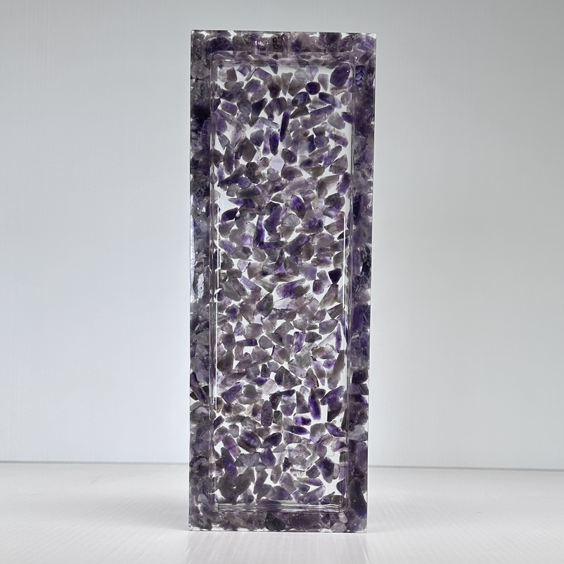 Amethyst Crystal Tray