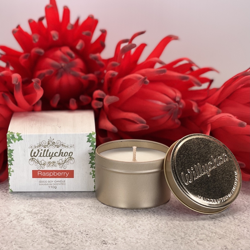 Raspberry Travel Tin
