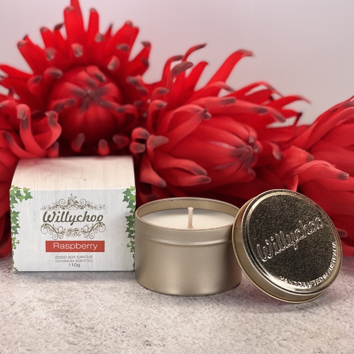 Raspberry Travel Tin
