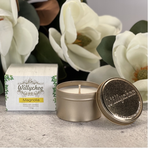 Magnolia Travel Tin